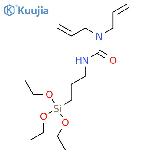 Urea, N,N-di-2-propenyl-N'-[3-(triethoxysilyl)propyl]- structure