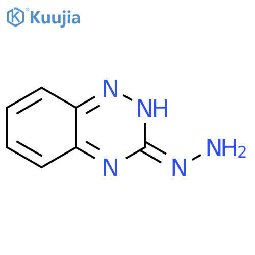 3-HYDRAZINO-1,2,4-BENZOTRIAZINE structure