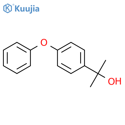 2-(4-phenoxyphenyl)propan-2-ol structure
