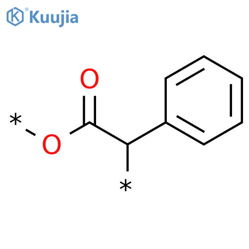 POLY[OXY(1-OXO-2-PHENYL-1,2-ETHANEDIYL)] structure
