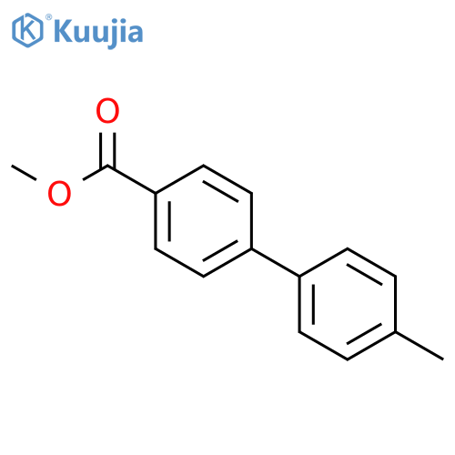 Methyl 4'-Methylbiphenyl-4-carboxylate structure