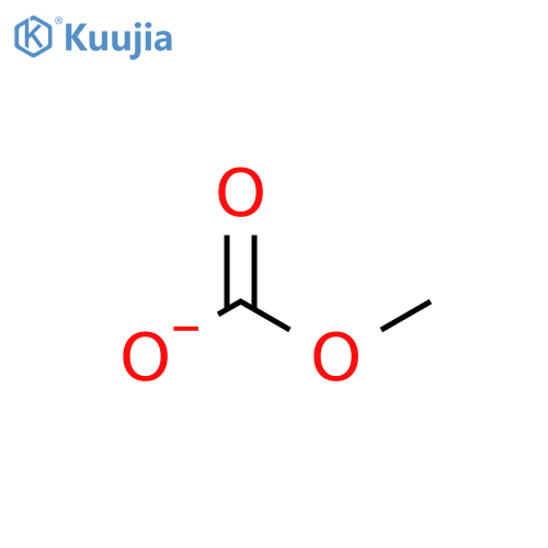 Carbonic acid, monomethyl ester, ion(1-) (9CI) structure