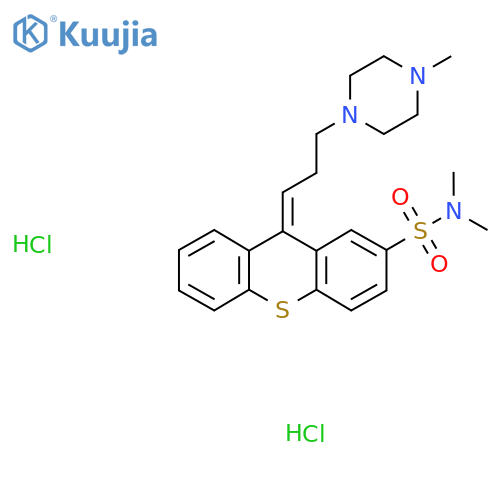 Thiothixene Hydrochloride Anhydrous structure