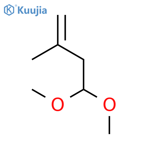 4,4-Dimethoxy-2-methylbut-1-ene structure