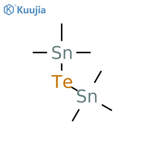 Distannatellurane, hexamethyl- structure