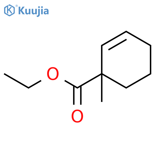2-Cyclohexene-1-carboxylic acid, 1-methyl-, ethyl ester structure