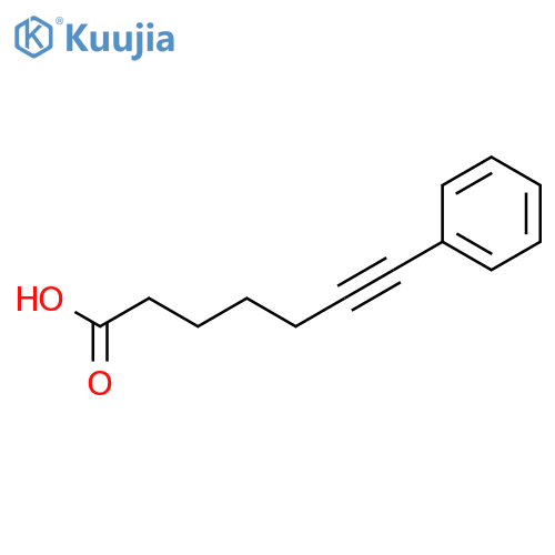 6-HEPTYNOIC ACID, 7-PHENYL- structure