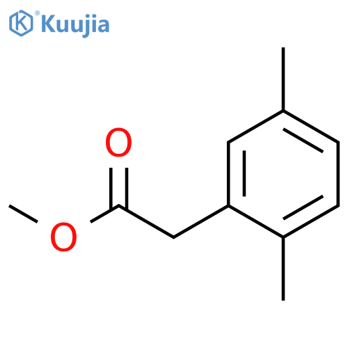 methyl 2-(2,5-dimethylphenyl)acetate structure
