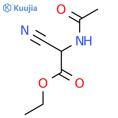 Ethyl Acetamidocyanoacetate structure