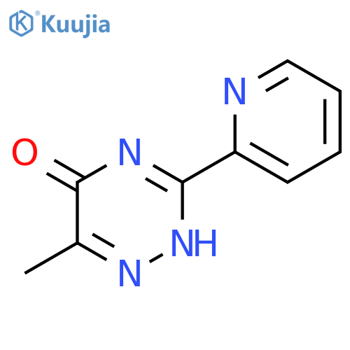 1,2,4-Triazin-5(2H)-one, 6-methyl-3-(2-pyridinyl)- structure