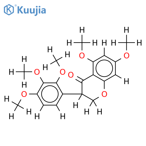 Penta-Me ether-2',3',4',5,7-Pentahydroxyisoflavanone structure