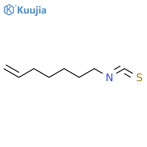 6-Heptenyl Isothiocyanate structure