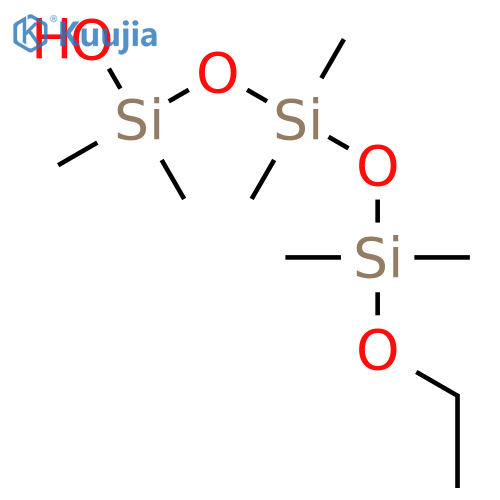 1-Trisiloxanol, 5-ethoxy-1,1,3,3,5,5-hexamethyl- structure