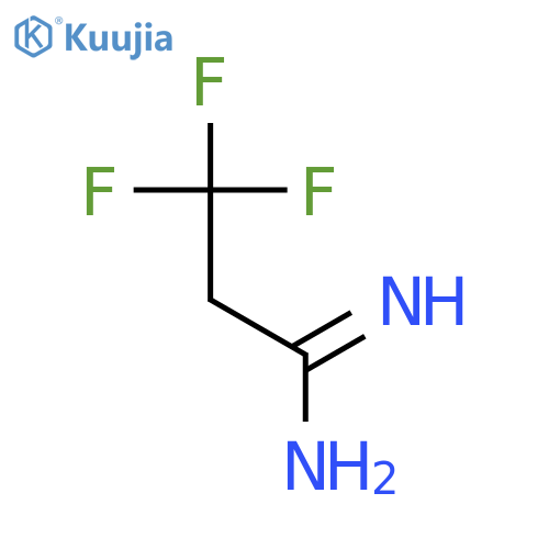 3,3,3-Trifluoropropanimidamide structure