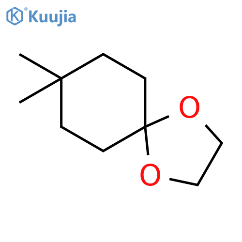 1,4-DIOXASPIRO[4.5]DECANE, 8,8-DIMETHYL- structure