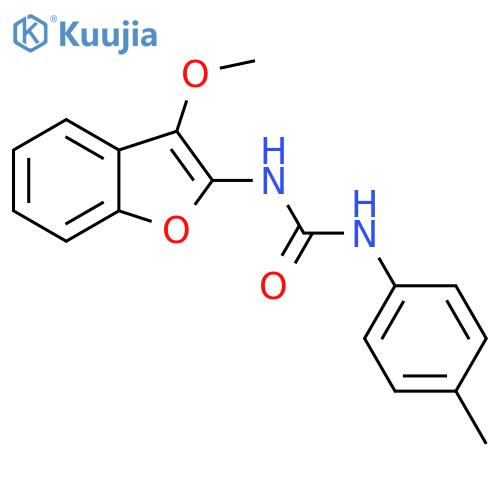 Urea, N-(3-methoxy-2-benzofuranyl)-N'-(4-methylphenyl)- structure
