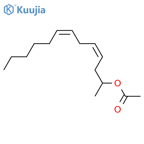 4,7-Tridecadien-2-ol, acetate, (2S,4Z,7Z)- structure