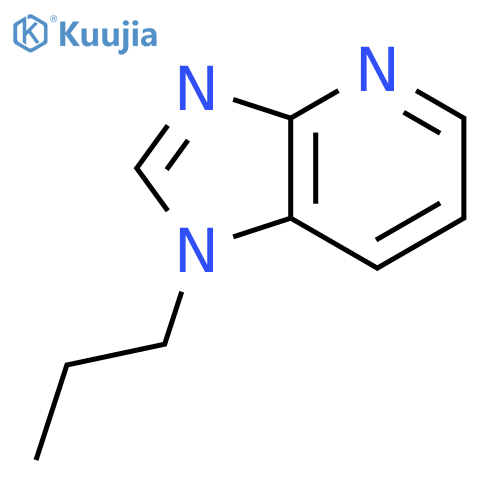 1H-Imidazo[4,5-b]pyridine,1-propyl-(9CI) structure