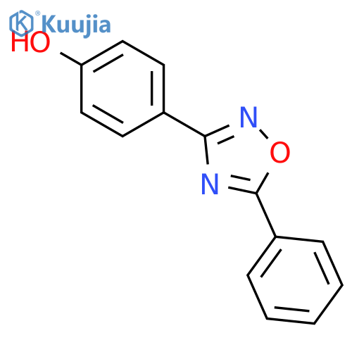 Phenol, 4-(5-phenyl-1,2,4-oxadiazol-3-yl)- structure