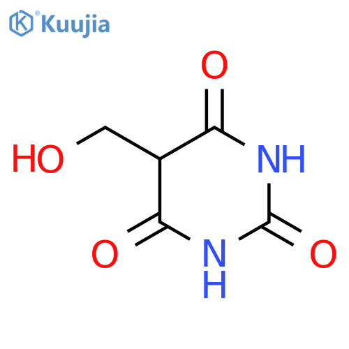 2,4,6(1H,3H,5H)-Pyrimidinetrione, 5-(hydroxymethyl)- structure