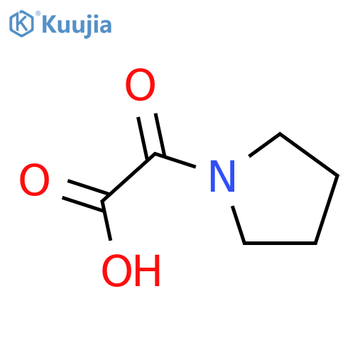 2-Oxo-2-(pyrrolidin-1-yl)acetic acid structure