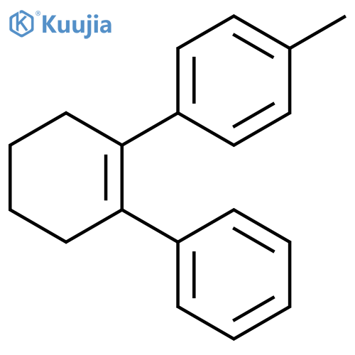 Benzene, 1-methyl-4-(2-phenyl-1-cyclohexen-1-yl)- structure