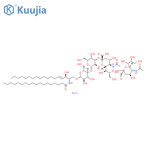 Ganglioside GD3 Disodium Salt structure