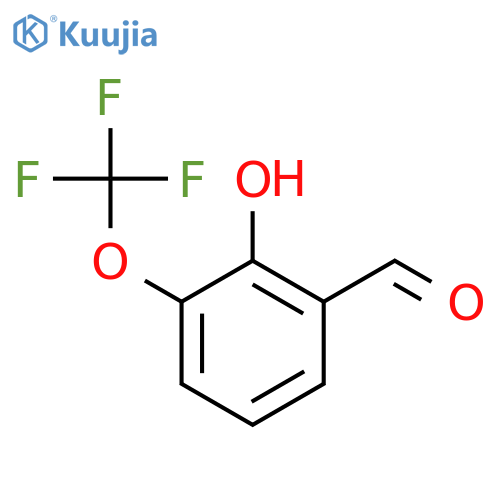 2-Hydroxy-3-(trifluoromethoxy)benzaldehyde structure