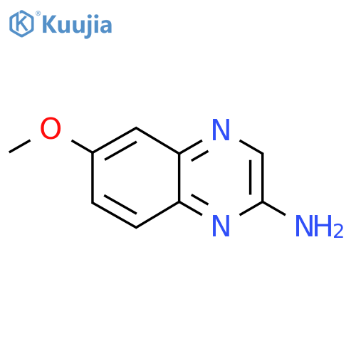 6-Methoxyquinoxalin-2-amine structure
