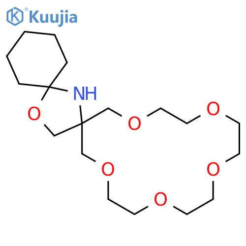 10,13,16,19,22,25-Hexaoxa-7-azadispiro[5.1.15.2]pentacosane structure