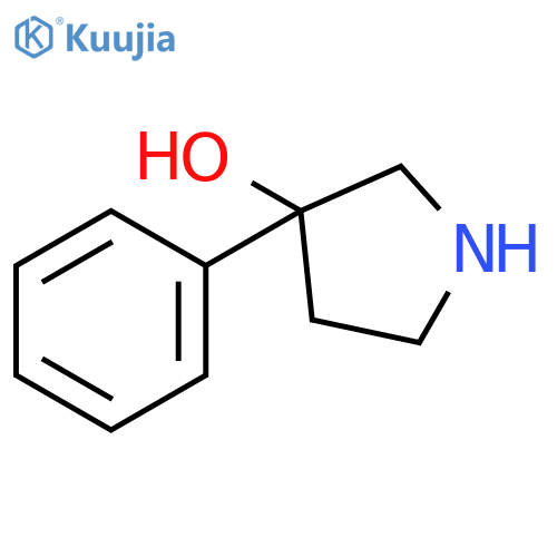 3-Phenylpyrrolidin-3-ol structure