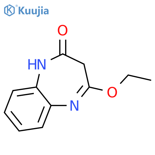 2H-1,5-Benzodiazepin-2-one, 4-ethoxy-1,3-dihydro- structure