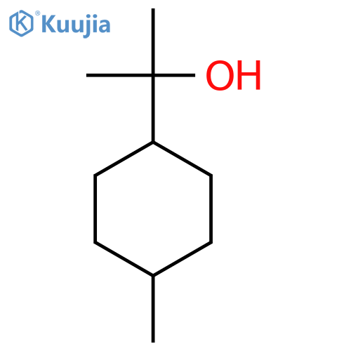 Dihydro-α-terpineol structure
