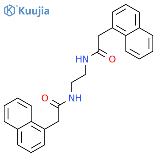1-NAPHTHALENEACETAMIDE, N,N'-1,2-ETHANEDIYLBIS- structure