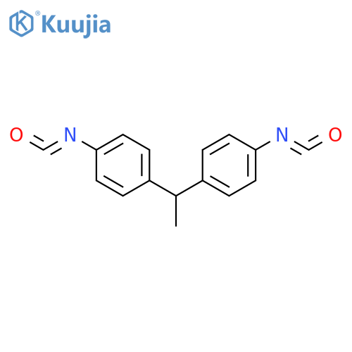 BENZENE, 1,1'-ETHYLIDENEBIS[4-ISOCYANATO- structure