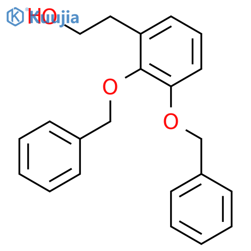 BENZENEETHANOL, 2,3-BIS(PHENYLMETHOXY)- structure