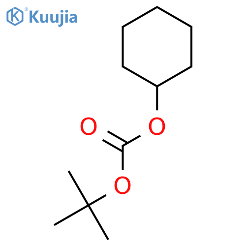 CARBONIC ACID, CYCLOHEXYL 1,1-DIMETHYLETHYL ESTER structure