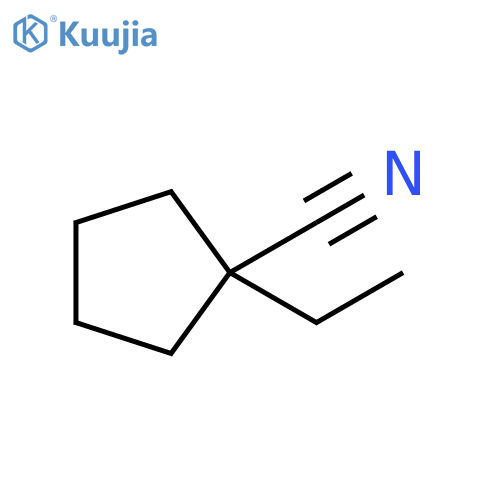 1-ethylcyclopentane-1-carbonitrile structure