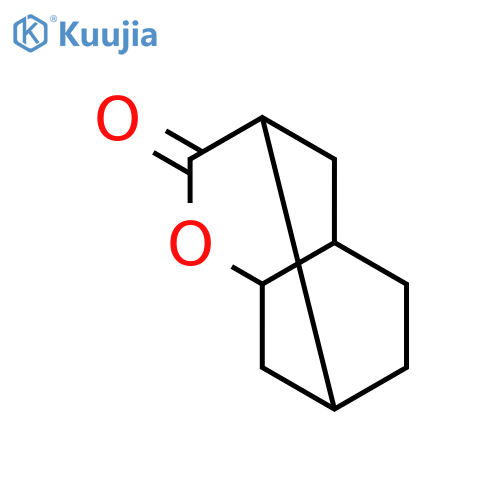 4-Oxatricyclo[4.4.0.03,8]decan-5-one structure