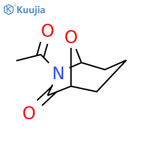 6-Acetyl-8-oxa-6-azabicyclo[3.2.1]octan-7-one structure