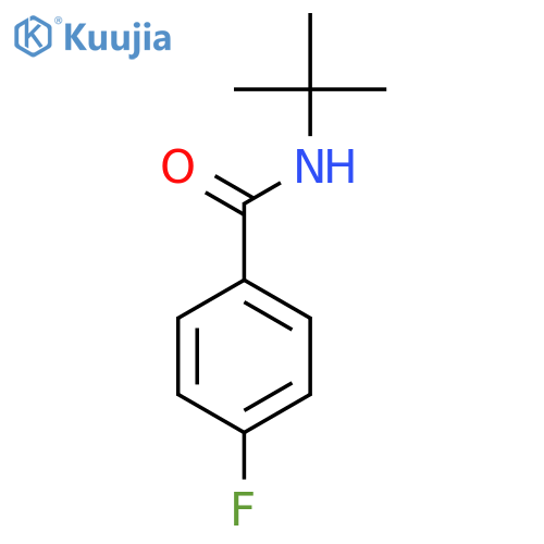 N-t-Butyl-4-fluorobenzamide structure