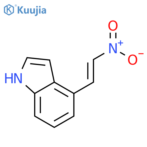 4-(2-Nitrovinyl)-1H-indole structure