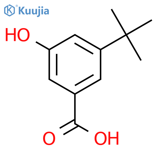 3-t-Butyl-5-hydroxybenzoic Acid structure