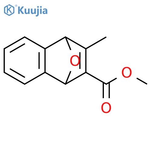1,4-Epoxynaphthalene-2-carboxylic acid, 1,4-dihydro-3-methyl-, methylester structure