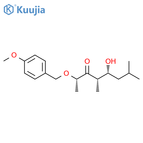 3-Octanone, 5-hydroxy-2-[(4-methoxyphenyl)methoxy]-4,7-dimethyl-,(2S,4S,5R)- structure