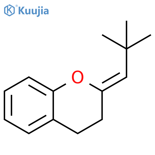 2H-1-Benzopyran, 2-(2,2-dimethylpropylidene)-3,4-dihydro-, (2Z)- structure