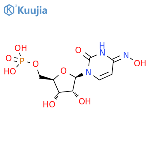 {(2R,3S,4R,5R)-3,4-dihydroxy-5-4-(hydroxyamino)-2-oxo-1,2-dihydropyrimidin-1-yloxolan-2-ylmethoxy}phosphonic acid structure