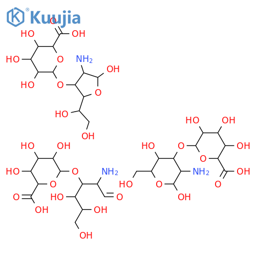 3-O-β-D-Glucopyranuronosyl-2-amino-2-deoxy-D-glucose structure