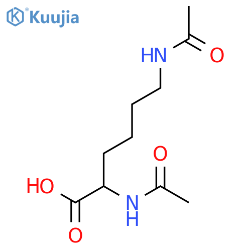 Ac-lys(ac)-OH structure