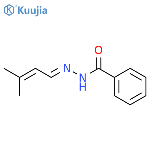 BENZOIC ACID, (3-METHYL-2-BUTENYLIDENE)HYDRAZIDE structure